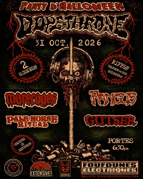 Party d'Halloween de Dopethrone | 31 octobre 