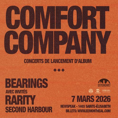 Bearings + Rarity + Second Harbour + Suckerpunch - 7 mars 