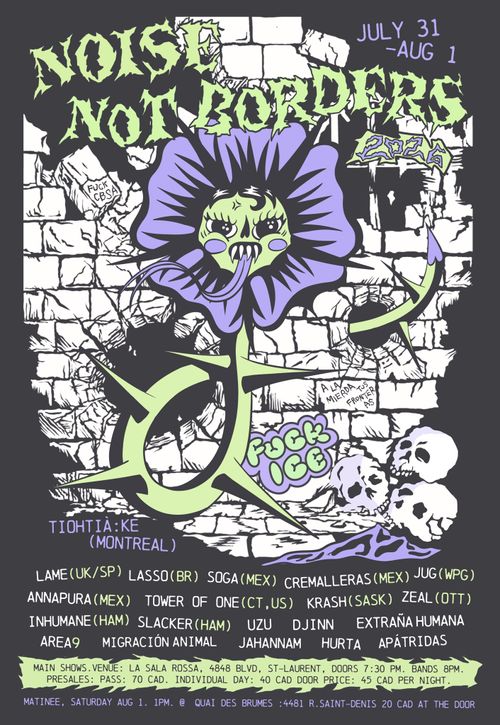 NOISE NOT BORDERS Saturday Night