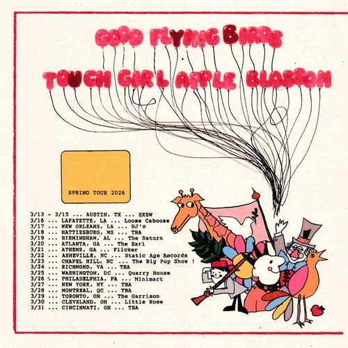 GOOD FLYING BIRDS / TOUCH GIRL APPLE BLOSSOM / GARDEN OF LOVE / GLASS DOLLS