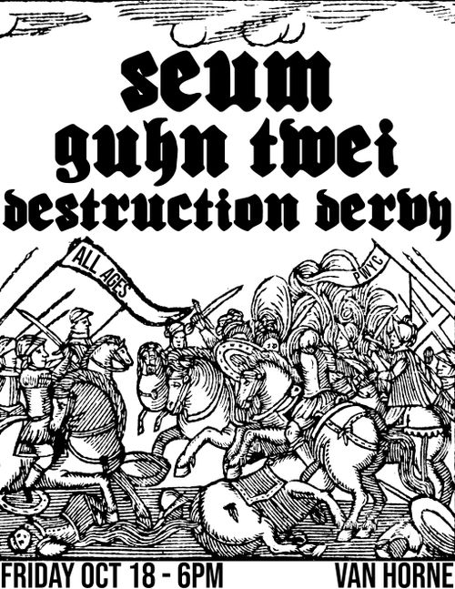 SEUM // GUHN TWEI // DESTRUCTION DERBY