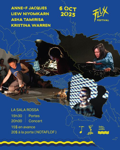 FLUX: Anne-F Jacques/Liew Niyomkarn + Asha Tamirisa + Kristina Warren