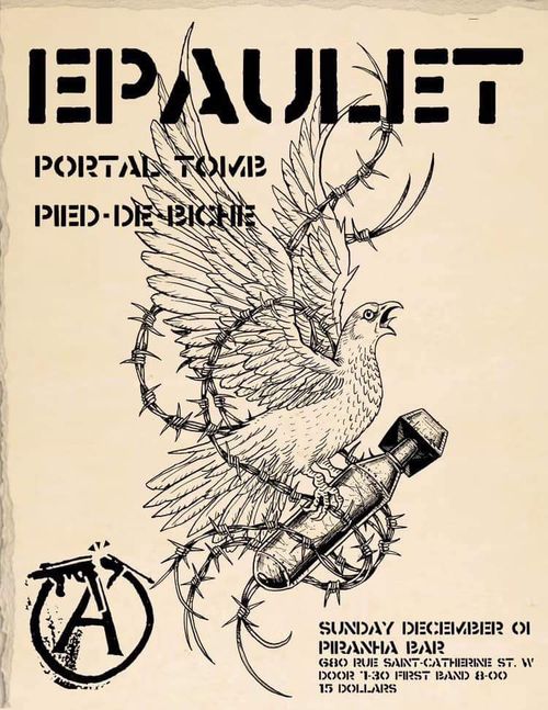 ☮️ EPAULET // PORTAL TOMB // PIED-DE-BICHE ☮️