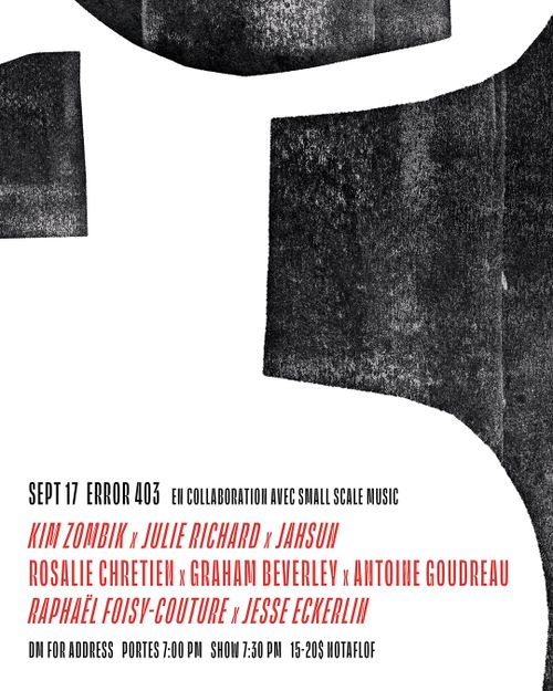 Zombik/Richard/Jahsun + Chretien/Beverly/Goudreau + Foisy-Couture/Eckerlin