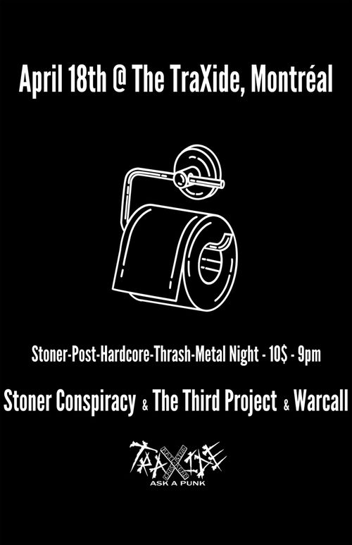 Stoner-Post-Hardcore-Thrash-Metal Night @ The TraXide 