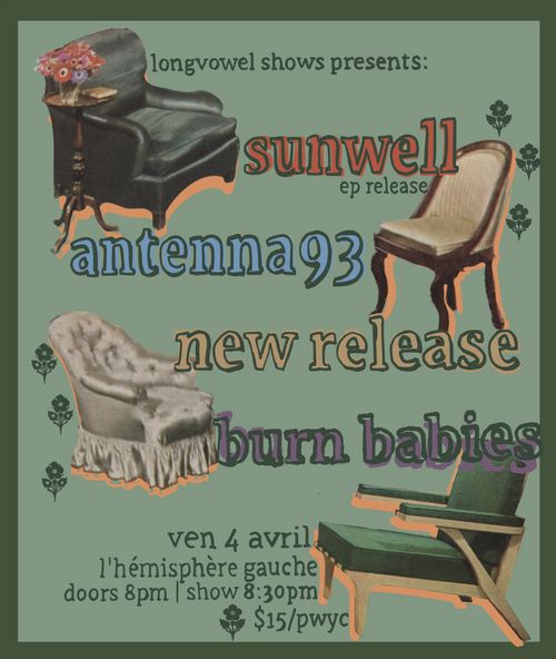 sunwell + antenna93 + new release + burn babies