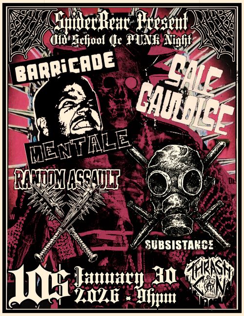 Barricade Mentale + Sale Gauloise + Random Assault + Subsistance