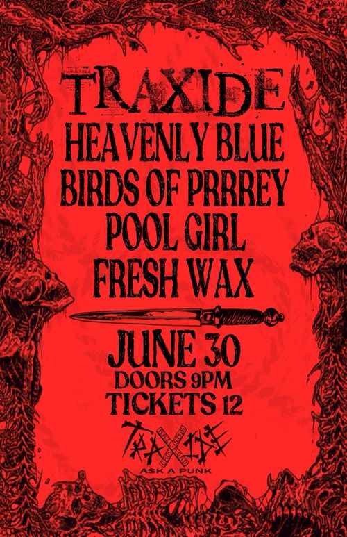 Heavenly Blue/Birds of Prrrey/Poolgirl/Fresh Wax