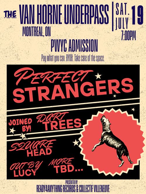 Perfect Strangers Hertz! To The Kilowatt! Tour @ Van Horne Underpass
