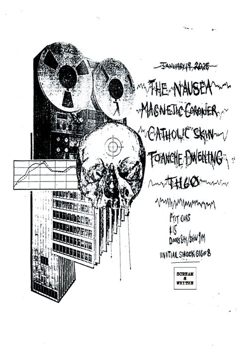 The Nausea / Magnetic Coroner / Toanche Dwelling / Catholic Skin / TH60