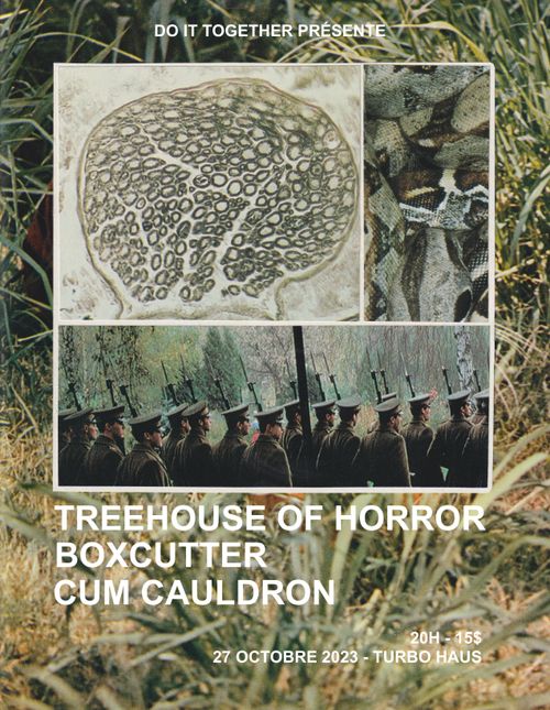 TREEHOUSE OF HORROR - BOXCUTTER - CUM CAULDRON