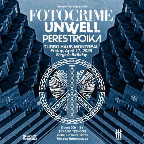 FOTOCRIME (usa) + UNWELL + PERESTROIKA @ Turbo Haus