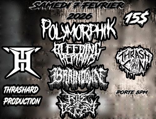 Polymorphik + Bleeding Remains + Braindown + Rite of Decay
