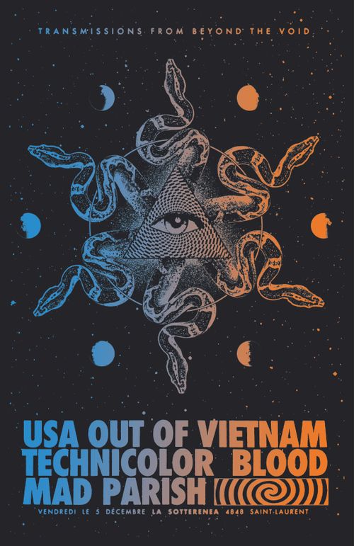 USA Out of Vietnam - Technicolor Blood - Mad Parish