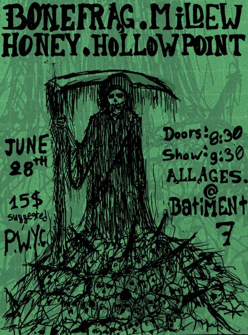 Batiment 7 with/ HollowPoint, Mildew, Honey, and Bonefrag