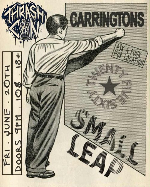 Twenty Five Sixty + The Carringtons + Small Leap
