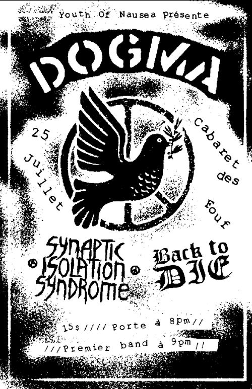 Dogma / Synaptic Isolation Syndrome / Back to Die