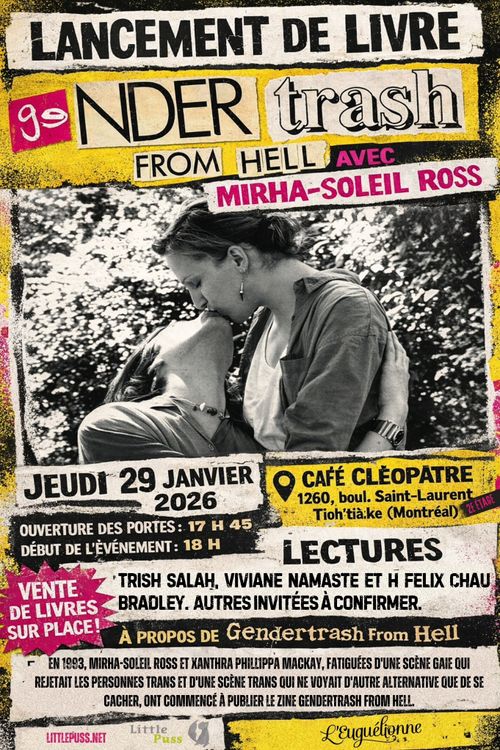 Lancement de livre: GenderTrash from Hell
