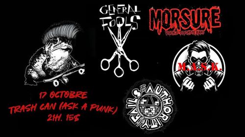 General Fools - Authority Fails - Morsure - MASK