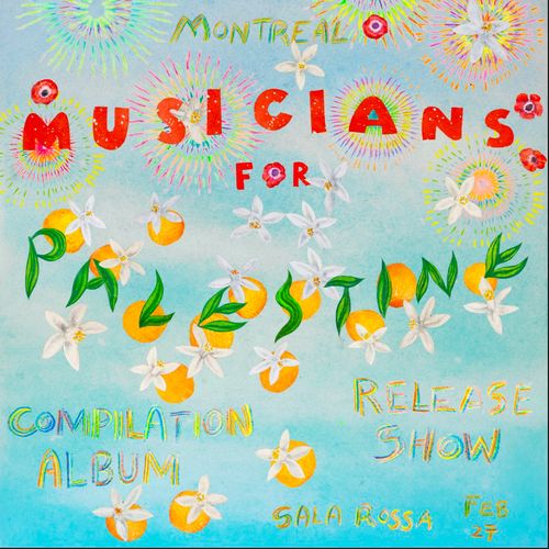 Musicians For Palestine MTL compilation release show