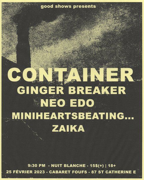 Container (UK) - Ginger Breaker - Neo Edo - miniheartsbeating... - zaika