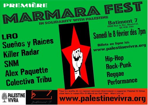 Marmara Fest (Palestine Benefit)