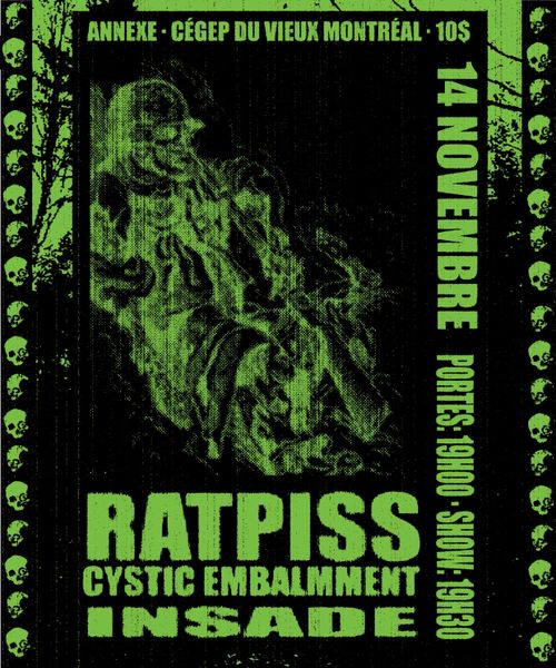 Ratpiss, Cystic Embalmment, Insade
