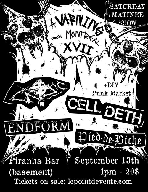 VARNING XVII: Saturday Matinee + Market