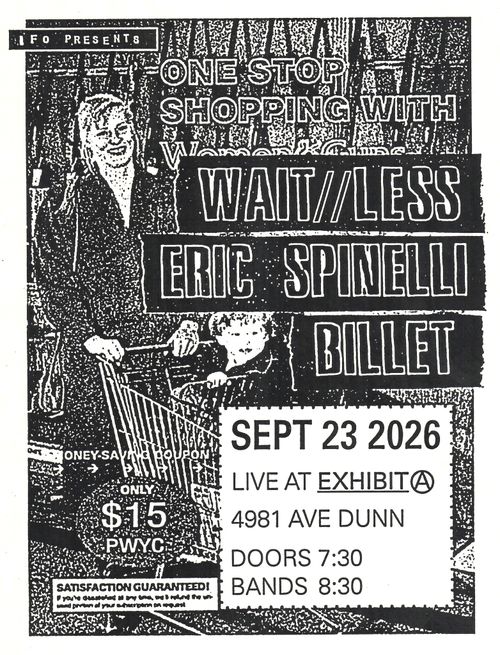 WAIT//LESS (YVR), ERIC SPINELLI, BILLET