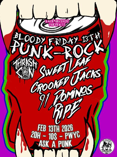 Ripé, 91 Dominos, Crooked Jacks, Sweet Leaf