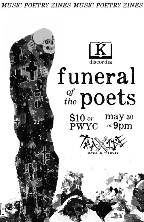 FUNERAL of the POETS - POETRY / MUSIC / ZINES