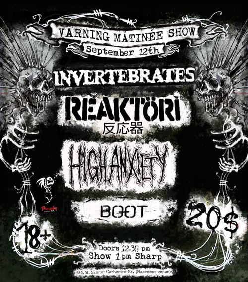 VARNING XVII: Friday Matinee