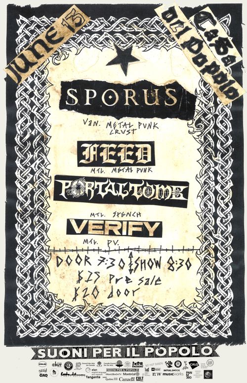 SPORUS (van) + FEED + VERIFY + PORTAL TOMB