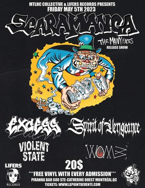 SCARAMANGA "THE MANY FACES" EP RELEASE SHOW