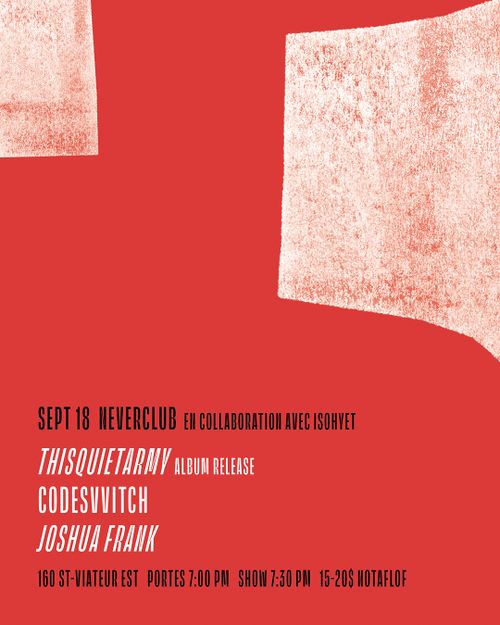 thisquietarmy, Codesvvitch, Joshua Frank 