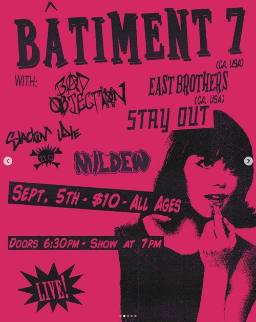 East Bay 924 Gilman Street Visits Canada - STAY OUT BRAIN ROT TOUR 2025