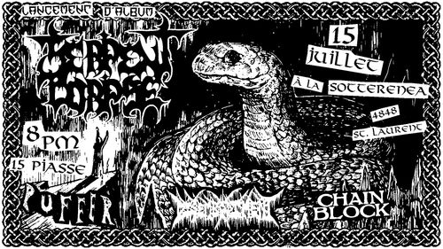 Serpent Corpse / Puffer / Disembodiment / Chain Block