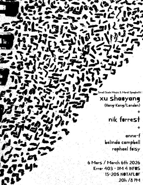 xu shaoyang + nik forrest + anne-f/belinda campbell/raphael foisy