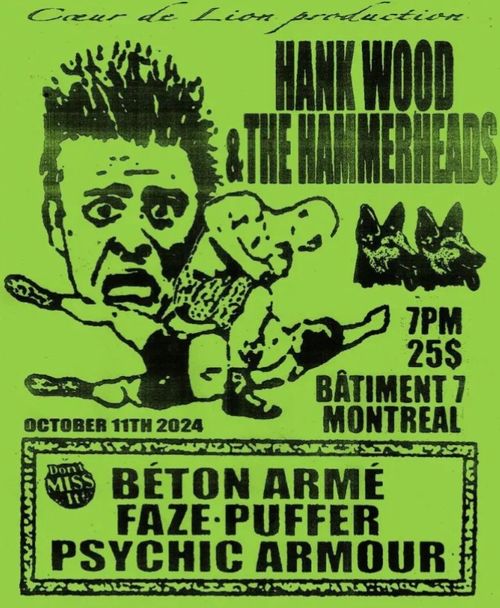 Hank Wood And The Hammerheads + more