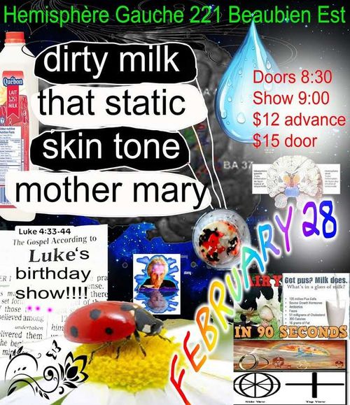 DIrty Milk, That Static, skin tone, Mother Mary