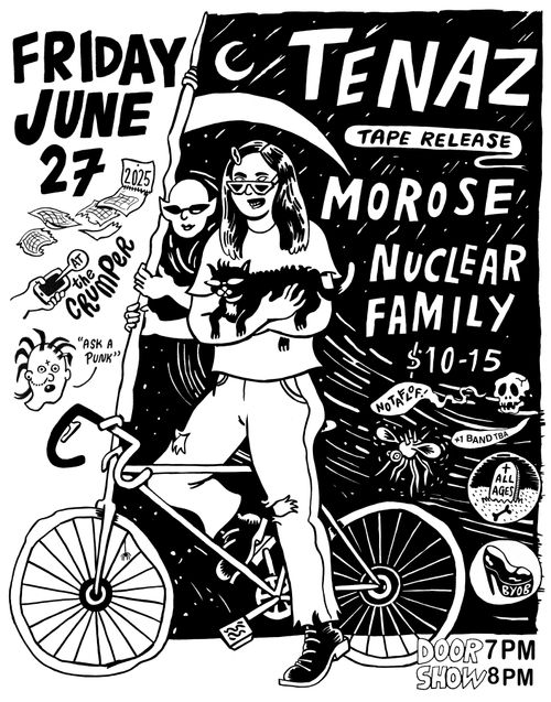 Tenaz tape release - Morose - Nuclear Family 