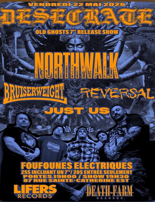 DESECRATE ep release show