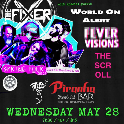 The Fixer Spring Tour 2025
