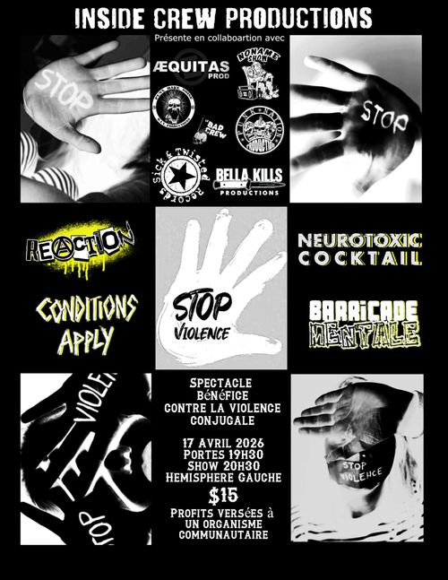 Show bénéfice contre la violence conjugale