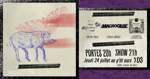 Macrocilix // Sublunar Express // Pigs and wolves :: p'tit ours