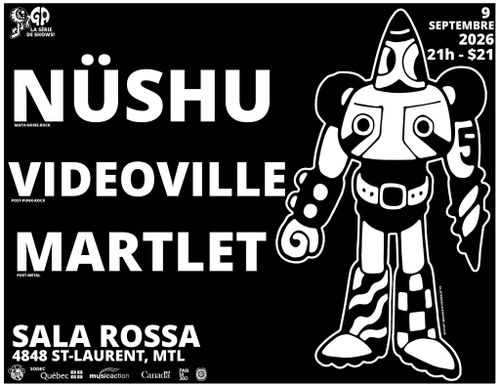 Ga, la série de shows : à La Sala Rossa.
