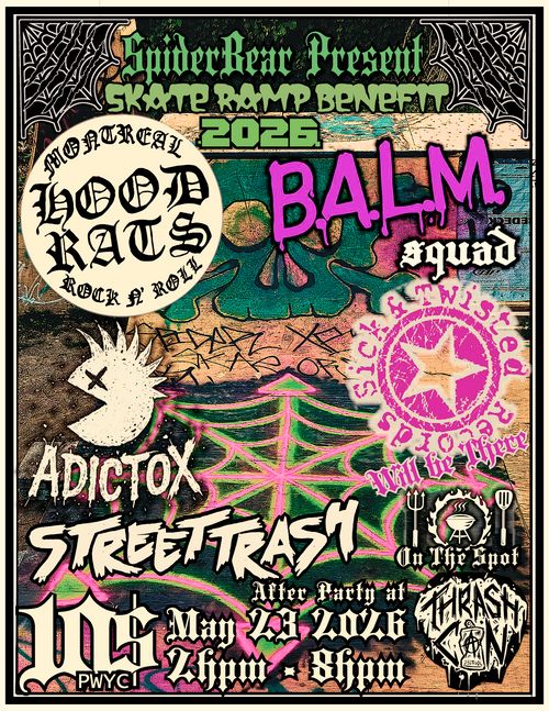 Hood Rats + Balm Squad + Adictox + Street Trash