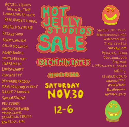 HOT JELLY GOODS + PONY PIT STUDIO SALE