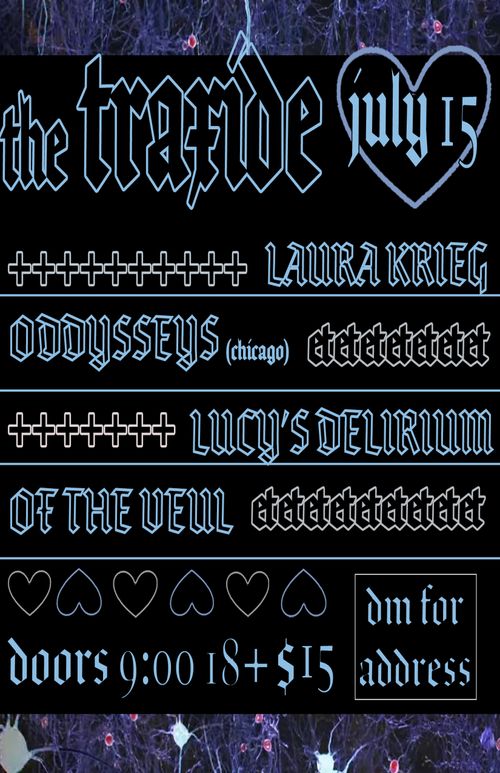 LAURA KRIEG, ODDYSSEYS, LUCY'S DELIRIUM, OF THE VEIL 
