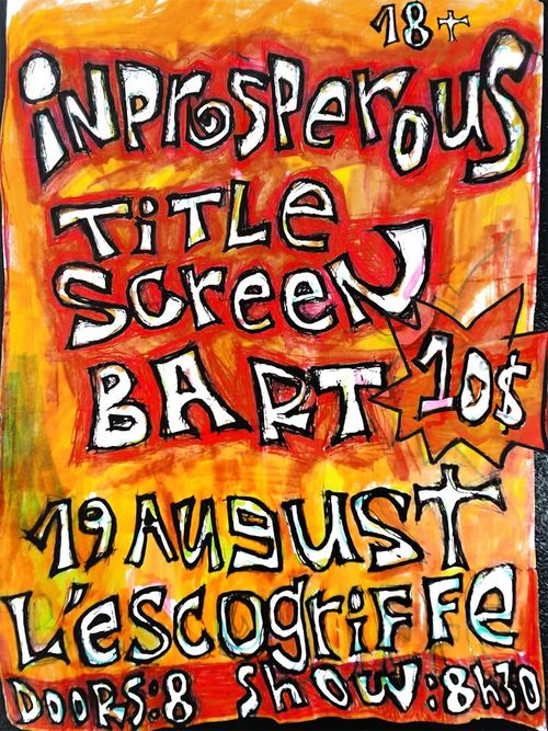 INPROSPEROUS + TITLE SCREEN +  BART